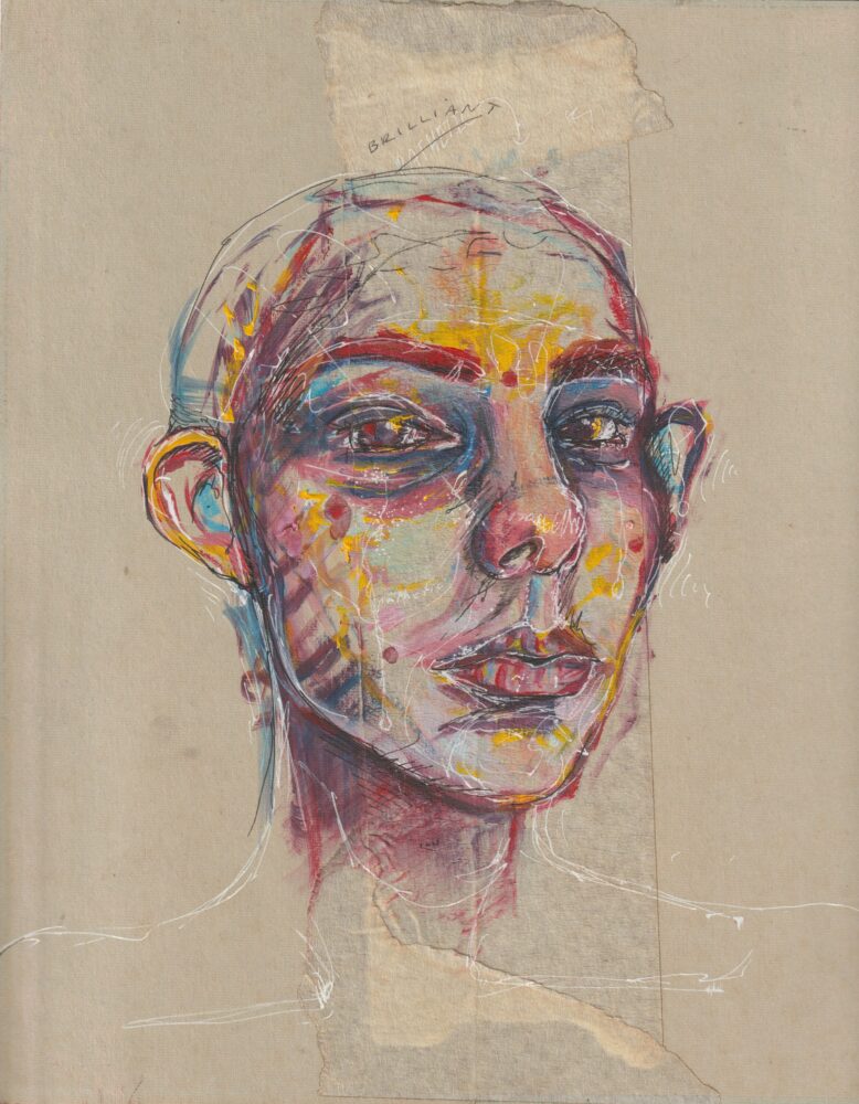 Self-portrait, by Mayra Ona